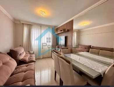 Apartamento com 2 Quartos à venda, 53m² no Três Barras, Contagem