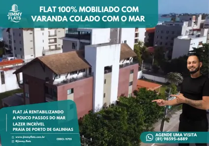 Apartamento com 1 Quarto à venda, 25m² no Porto de Galinhas, Ipojuca