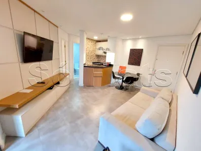 Apartamento com 1 Quarto para alugar, 40m² no Itaim Bibi, São Paulo