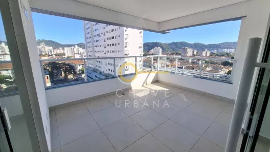 Apartamento com 2 Quartos para alugar, 72m² no Campo Grande, Santos