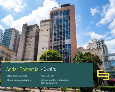 Imóvel Comercial para alugar, 327m² no Centro, Belo Horizonte