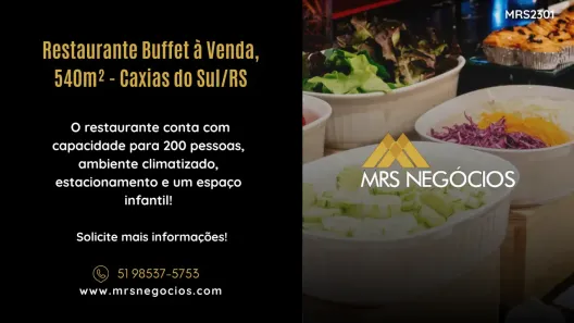 Ponto Comercial à venda, 540m² no Centro, Caxias do Sul