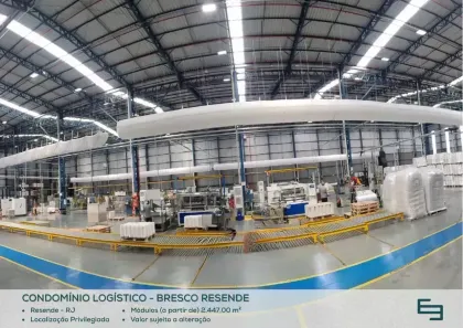 Galpão/Depósito/Armazém para alugar, 2623m² no Parque Embaixador, Resende