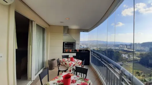 Apartamento com 3 Quartos para alugar, 123m² no Tamboré, Santana de Parnaíba