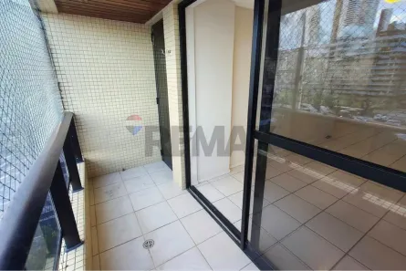 Apartamento com 3 Quartos para alugar, 180m² no Cabo Branco, João Pessoa