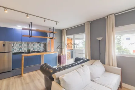 Apartamento com 1 Quarto para alugar, 67m² no Jardim Vila Mariana, São Paulo
