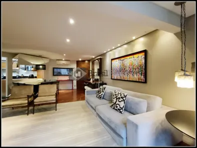 Apartamento com 3 Quartos para alugar, 125m² no Indianópolis, São Paulo