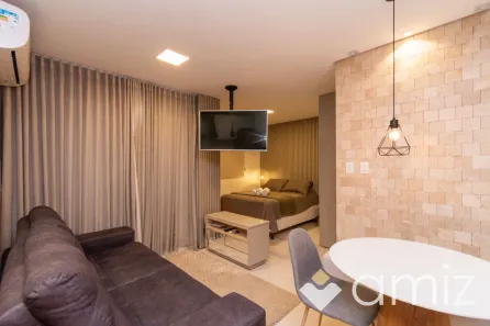Apartamento com 1 Quarto para alugar, 53m² no Setor Bueno, Goiânia