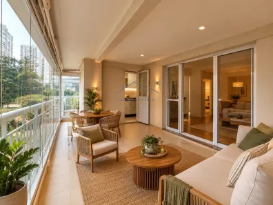 Apartamento com 3 Quartos para alugar, 110m² no Jardim Arpoador, São Paulo