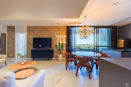 Apartamento com 3 Quartos para venda ou aluguel, 141m² no Nova Campinas, Campinas