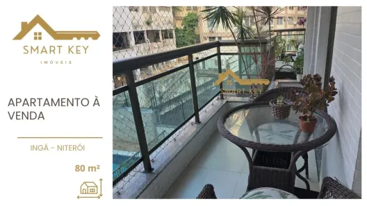 Apartamento com 2 Quartos à venda, 80m² no Ingá, Niterói