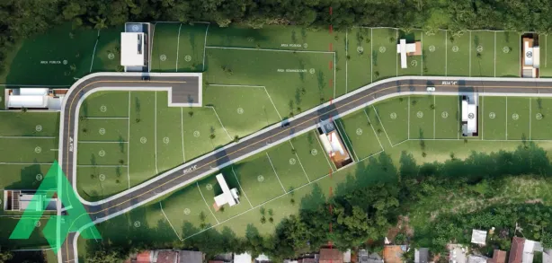 Lote/Terreno à venda, 325m² no Itoupavazinha, Blumenau