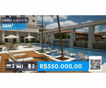 Apartamento com 2 Quartos à venda, 58m² no Vila Polopoli, São Paulo