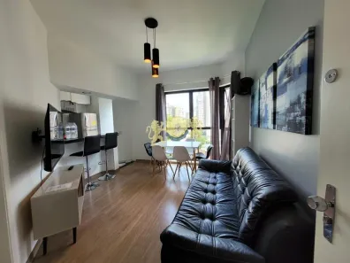 Flat com 1 Quarto para alugar, 35m² no Moema, São Paulo