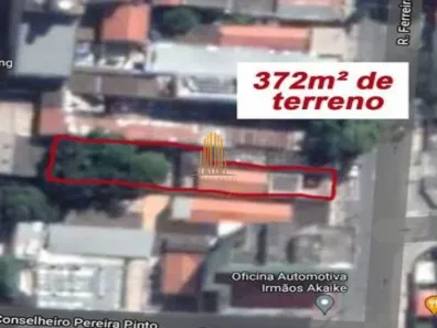 Lote/Terreno à venda, 372m² no Pinheiros, São Paulo