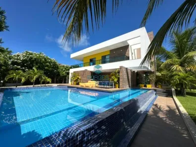 Casa de Condomínio com 5 Quartos à venda, 450m² no Guarajuba (Monte Gordo), Camaçari