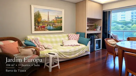 Apartamento com 3 Quartos à venda, 104m² no Barra da Tijuca, Rio de Janeiro