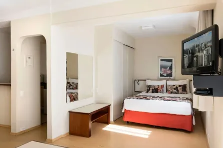Flat com 1 Quarto à venda, 41m² no Cerqueira César, São Paulo