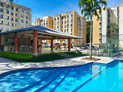Apartamento com 3 Quartos para alugar, 76m² no Mangueirão, Belém