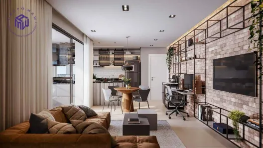 Apartamento com 1 Quarto à venda, 49m² no Além Ponte, Sorocaba