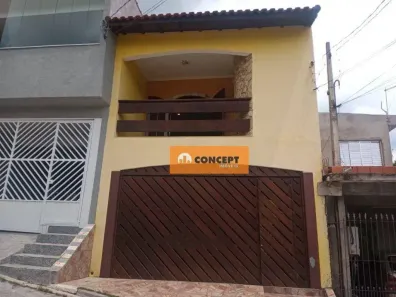 Sobrado com 3 Quartos à venda, 125m² no Jardim do Castelo, Ferraz de Vasconcelos