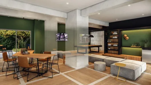 Apartamento com 1 Quarto à venda, 24m² no Vila Cordeiro, São Paulo