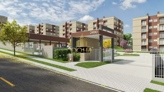 Apartamento com 2 Quartos à venda, 44m² no Floresta, Cascavel