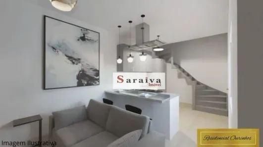 Cobertura com 2 Quartos à venda, 86m² no Jardim Alvorada, Santo André
