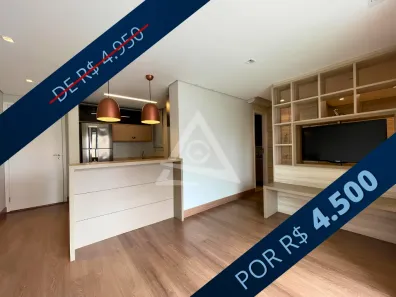 Apartamento com 1 Quarto para alugar, 47m² no Cambuí, Campinas