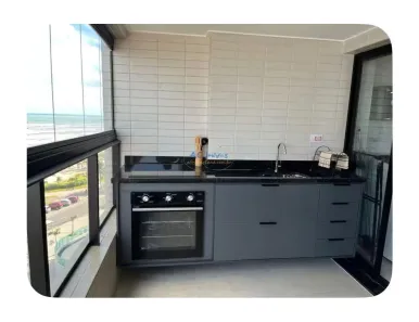 Apartamento com 1 Quarto para alugar, 70m² no Maracanã, Praia Grande