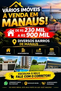 Casa com 3 Quartos à venda, 70m² no Japiim, Manaus