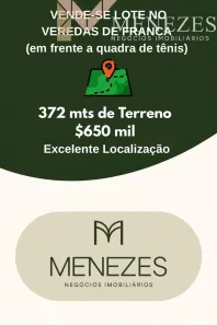 Lote/Terreno à venda, 372m² no Parque Universitário, Franca