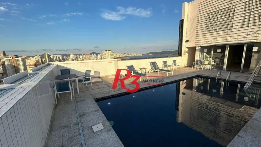 Apartamento com 1 Quarto à venda, 28m² no Gonzaga, Santos