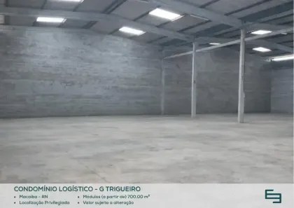 Galpão/Depósito/Armazém para alugar, 700m² no Distrito Industrial, Macaíba