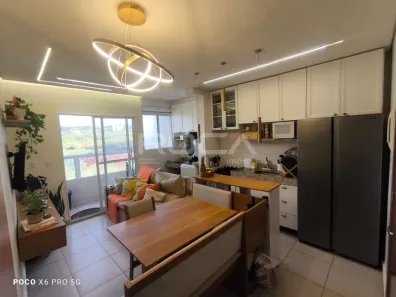 Apartamento com 2 Quartos para alugar, 47m² no Recreio das Acácias, Ribeirão Preto