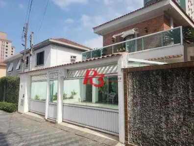 Sobrado com 4 Quartos à venda, 352m² no Embaré, Santos