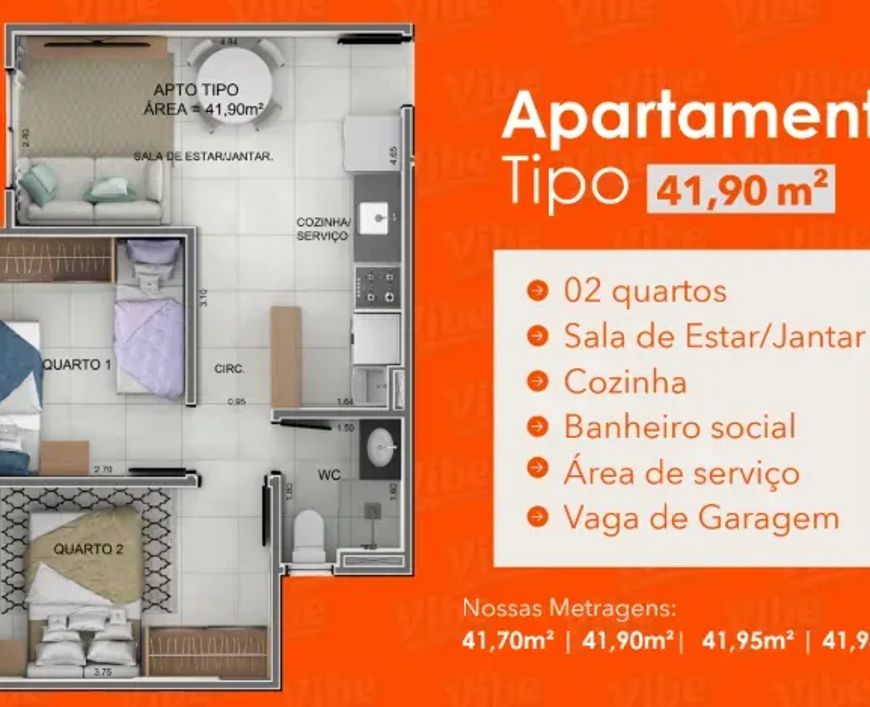 VIBE RESIDENCE no Monte Santo, Campina Grande
