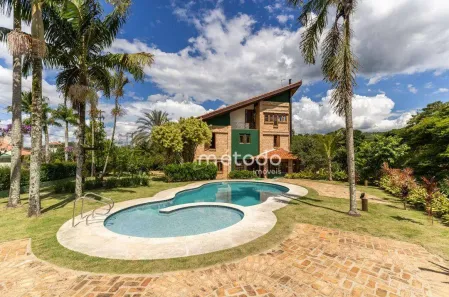 Casa de Condomínio com 6 Quartos à venda, 450m² no Fazenda Palao (Alpes de Guararema), Guararema
