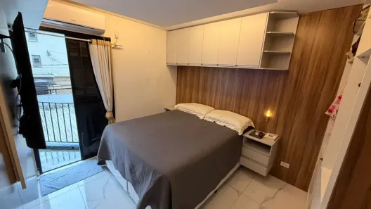 Flat com 1 Quarto à venda, 36m² no Centro, São Vicente