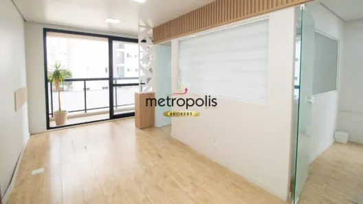 Sala Comercial para alugar, 53m² no Santa Paula, São Caetano do Sul