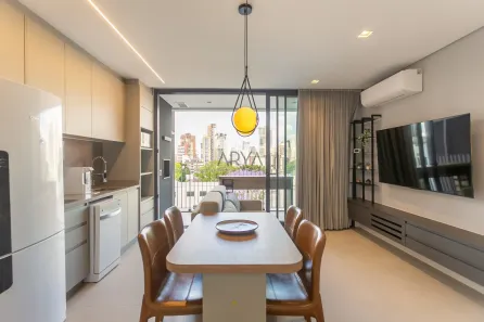 Apartamento com 1 Quarto à venda, 54m² no Batel, Curitiba