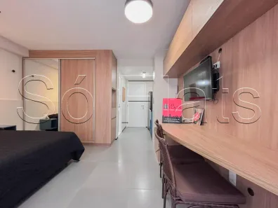 Apartamento com 1 Quarto para alugar, 26m² no República, São Paulo
