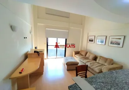 Flat com 1 Quarto para alugar, 52m² no Moema, São Paulo