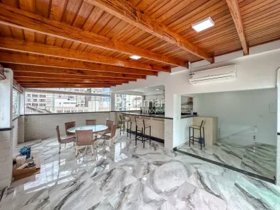 Cobertura com 3 Quartos à venda, 120m² no Itararé, São Vicente