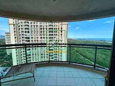 Apartamento com 3 Quartos para alugar, 127m² no Barra da Tijuca, Rio de Janeiro