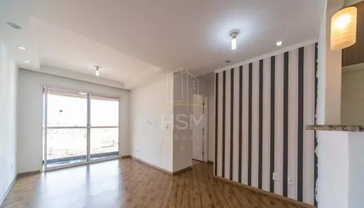 Apartamento com 3 Quartos para alugar, 65m² no Vila Scarpelli, Santo André