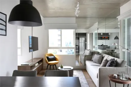 Apartamento com 1 Quarto à venda, 63m² no Cidade Monções, São Paulo