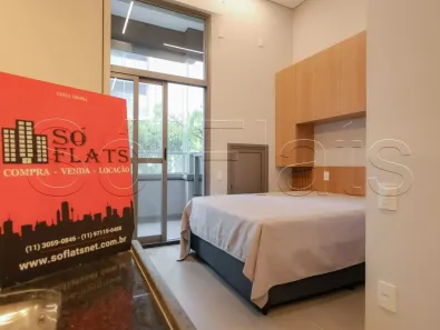 Flat com 1 Quarto para alugar, 26m² no Jardim das Acácias, São Paulo