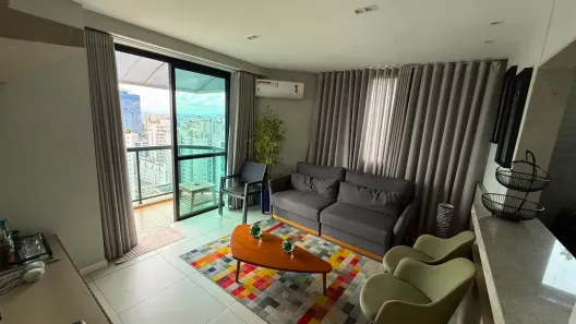 Flat com 1 Quarto para alugar, 42m² no Funcionários, Belo Horizonte
