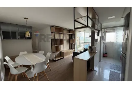 Apartamento com 2 Quartos para alugar, 56m² no Loteamento City Jaragua, São Paulo